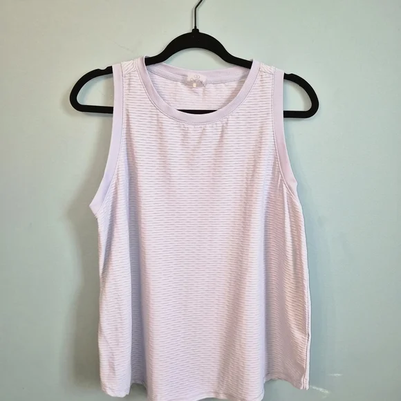 Calia Ribbed Racerback Tank Top - Picture 2 of 4